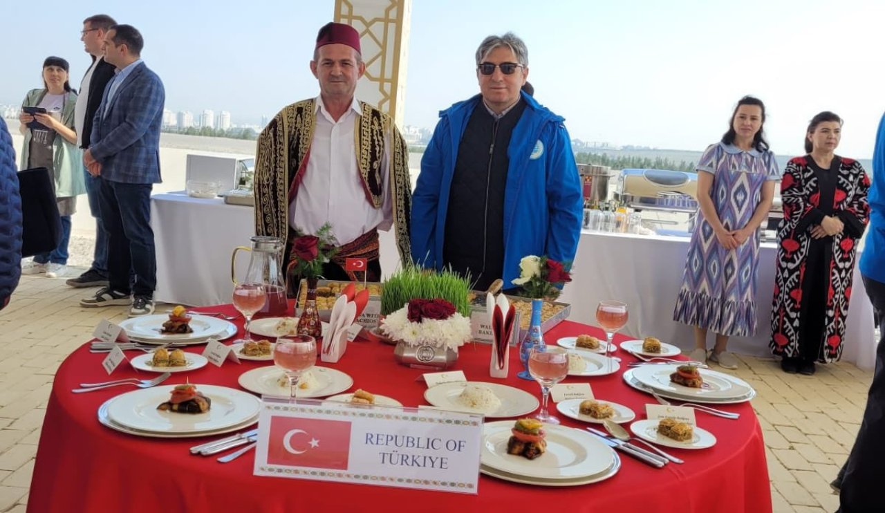 Konyalı büyükelçi Türk mutfağından lezzetler ikram etti