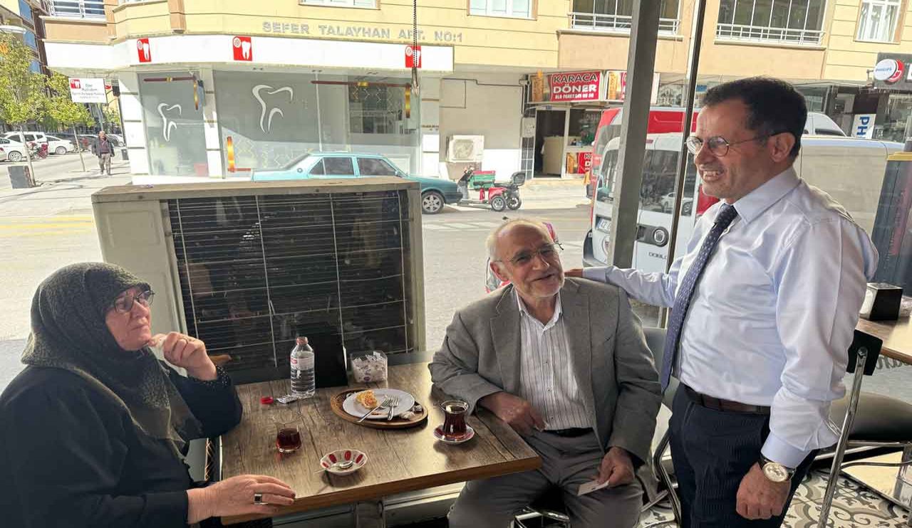 AK Parti Konya Milletvekili Altunyaldız, Kulu'da esnaflarla buluştu