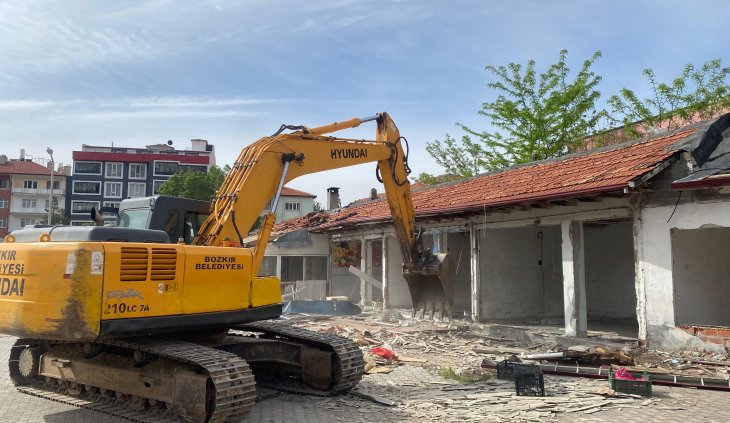 Bozkır Sebze Pazarı Yenileniyor