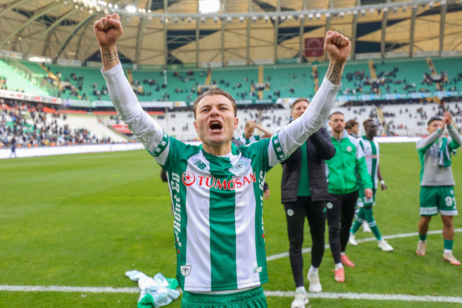 Konyaspor’da Yusuf Erdoğan, takımdaki yükselişe vurgu yaptı