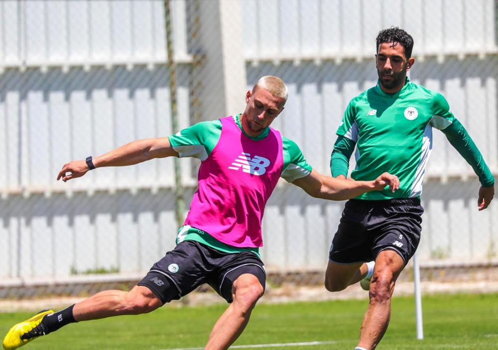 Konyaspor'dan taktik çalışma