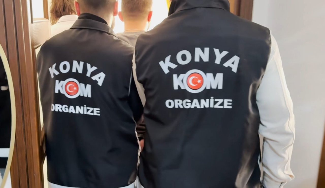 Konya'da silah kaçakçılığı operasyonu! 5 kişi gözaltına alındı
