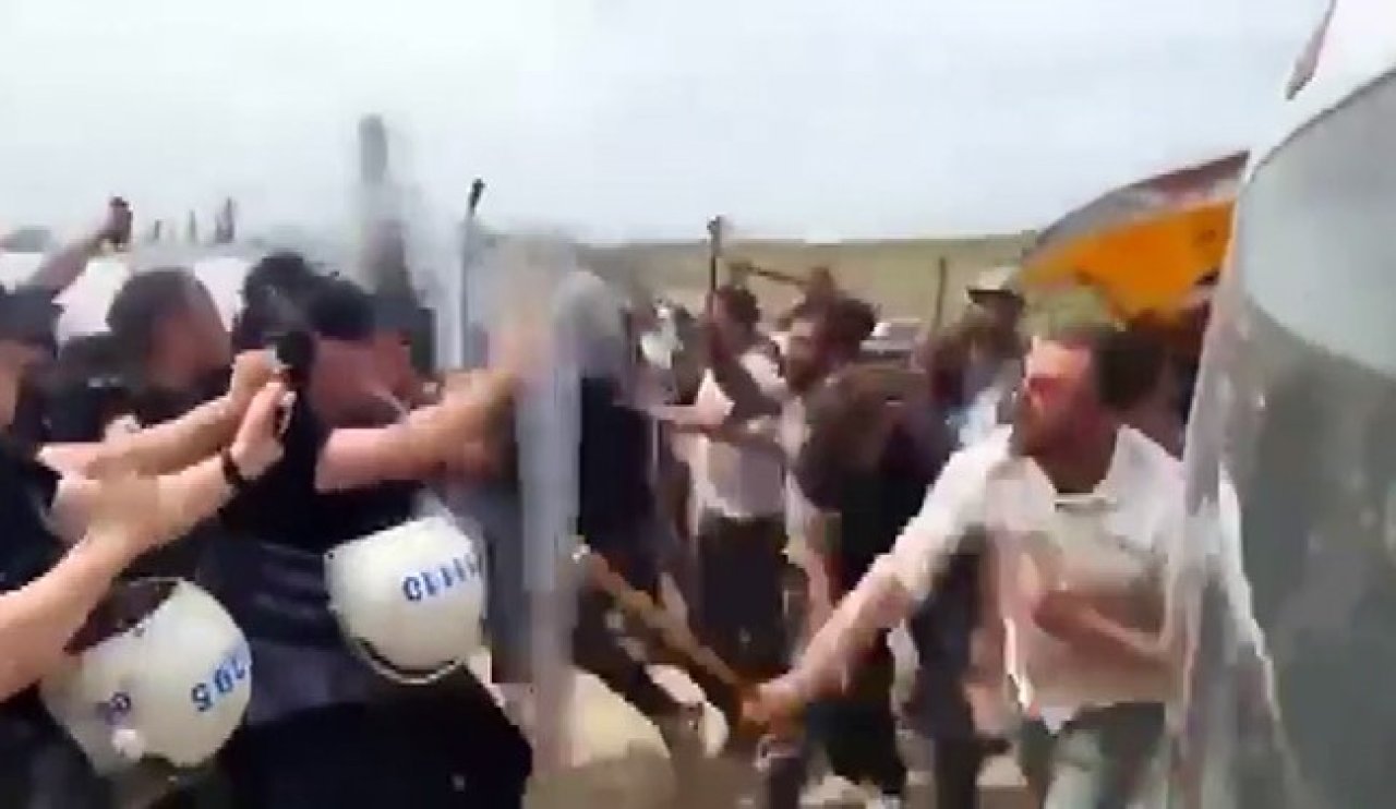 Kurban Pazarında Denetim Gerginliği: Satıcılardan Polise Saldırı