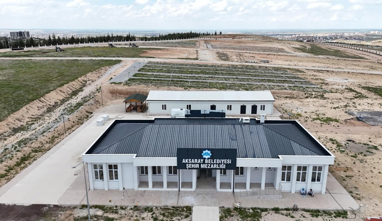 Aksaray’da Yeni Şehir Mezarlığı’na Külliye Yapılıyor