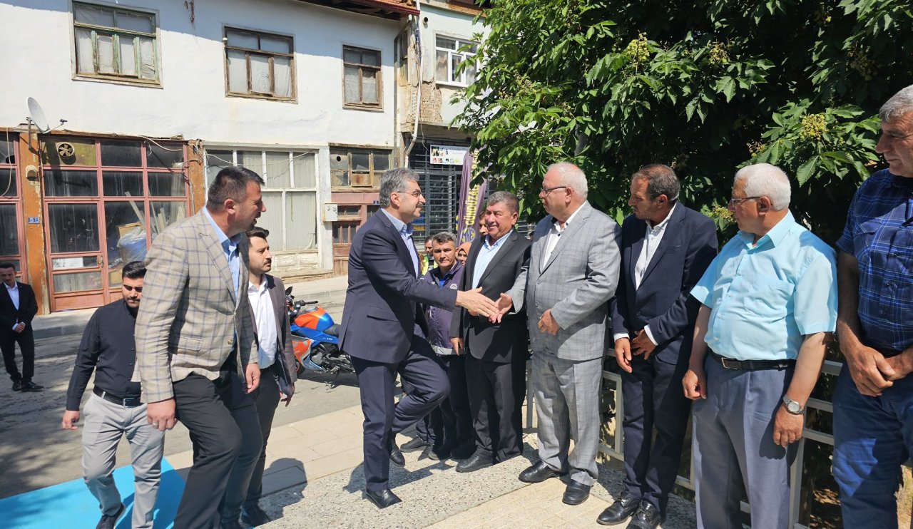 AK Parti Konya Milletvekili Erdem, Sahada! Talepleri Dinledi