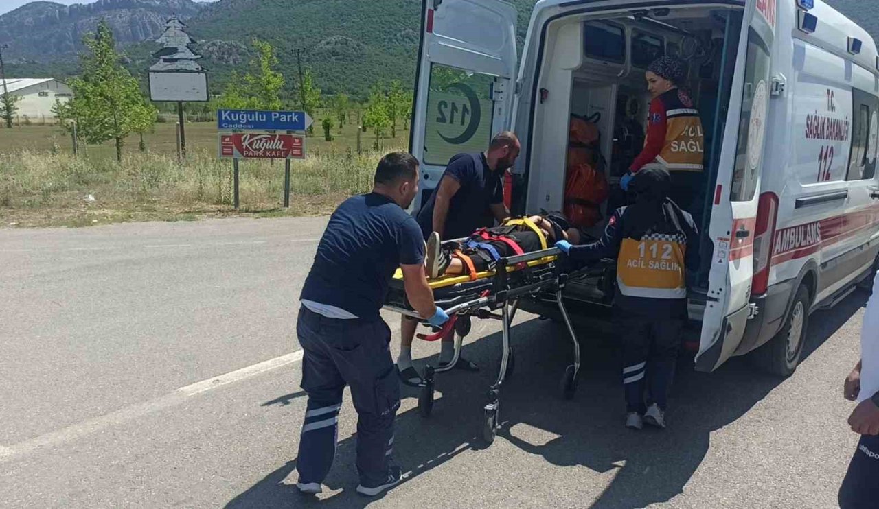 Konya Seydişehir'de Motosiklet Kazası: 2 Kişi Yaralandı