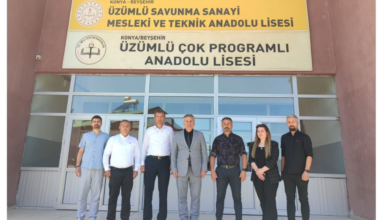 Konya İl Milli Eğitim Müdürü Murat Yiğit’ten Beyşehir’e Ziyaret: Karne Şenliği ve Okul İncelemeleri