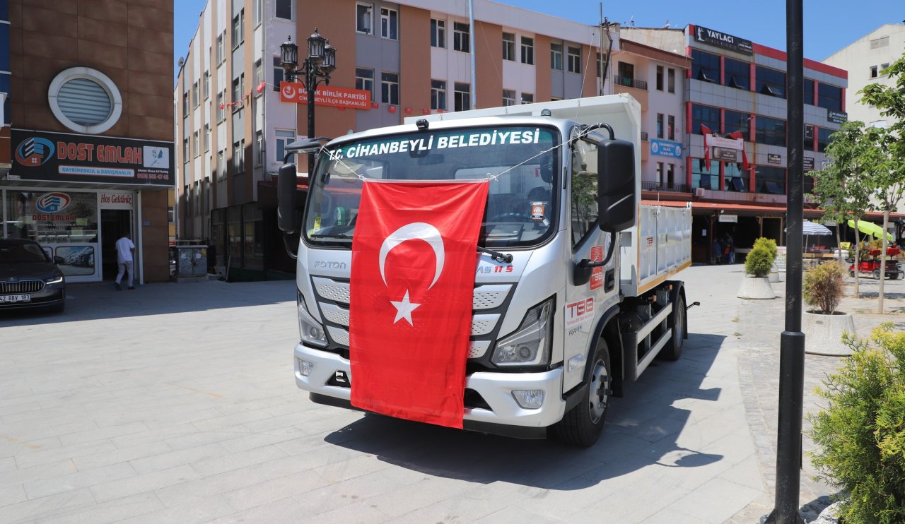 Cihanbeyli Belediyesi Araç Filosunu Güçlendirmeye Devam Ediyor
