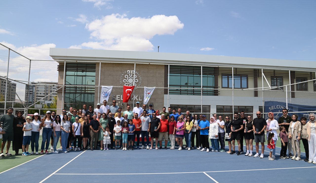 Konya'da T200 Masters Tenis Turnuvası Büyük Heyecanla Tamamlandı