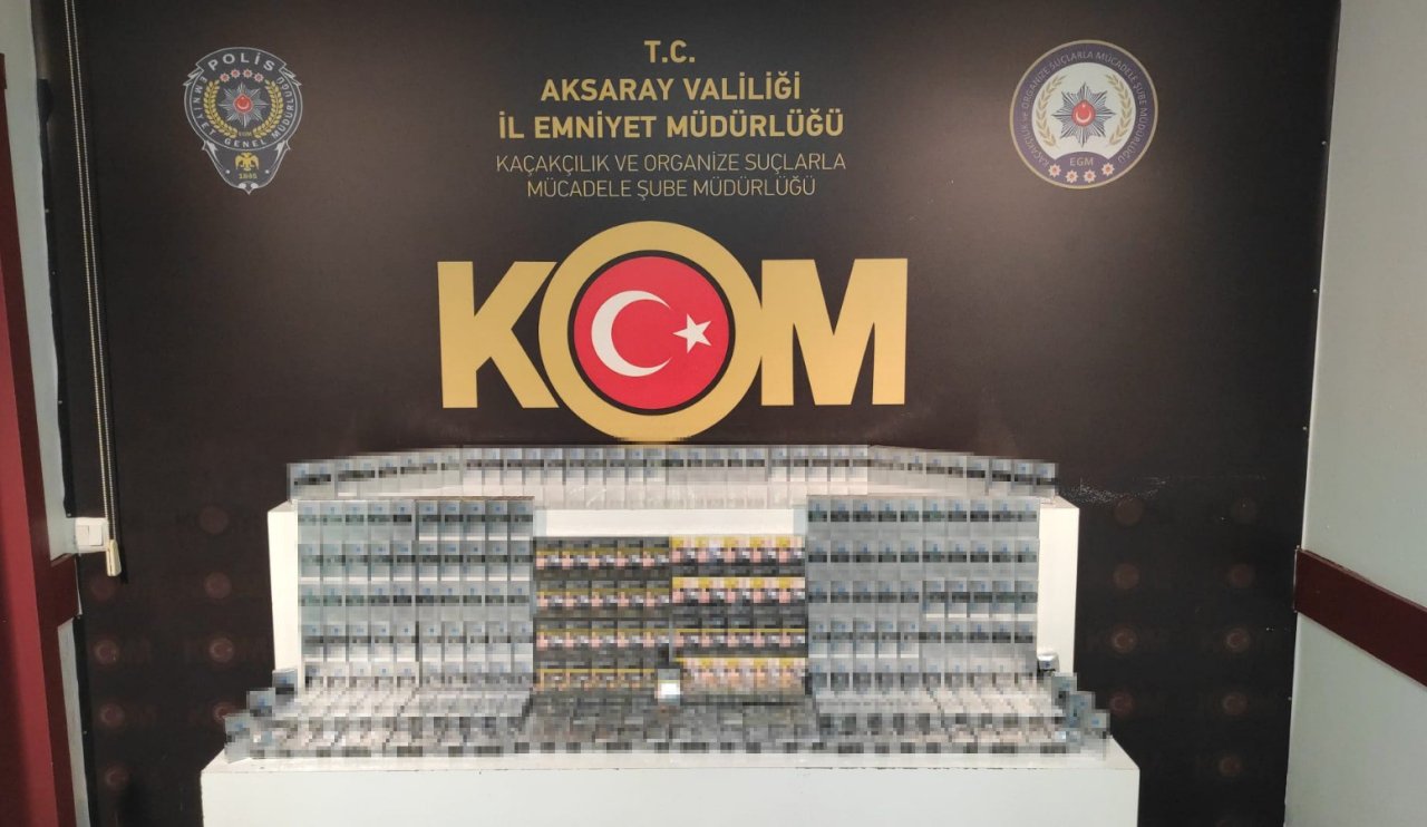 Aksaray’da Kaçakçılara Operasyon: 8 Kişi Gözaltına Alındı