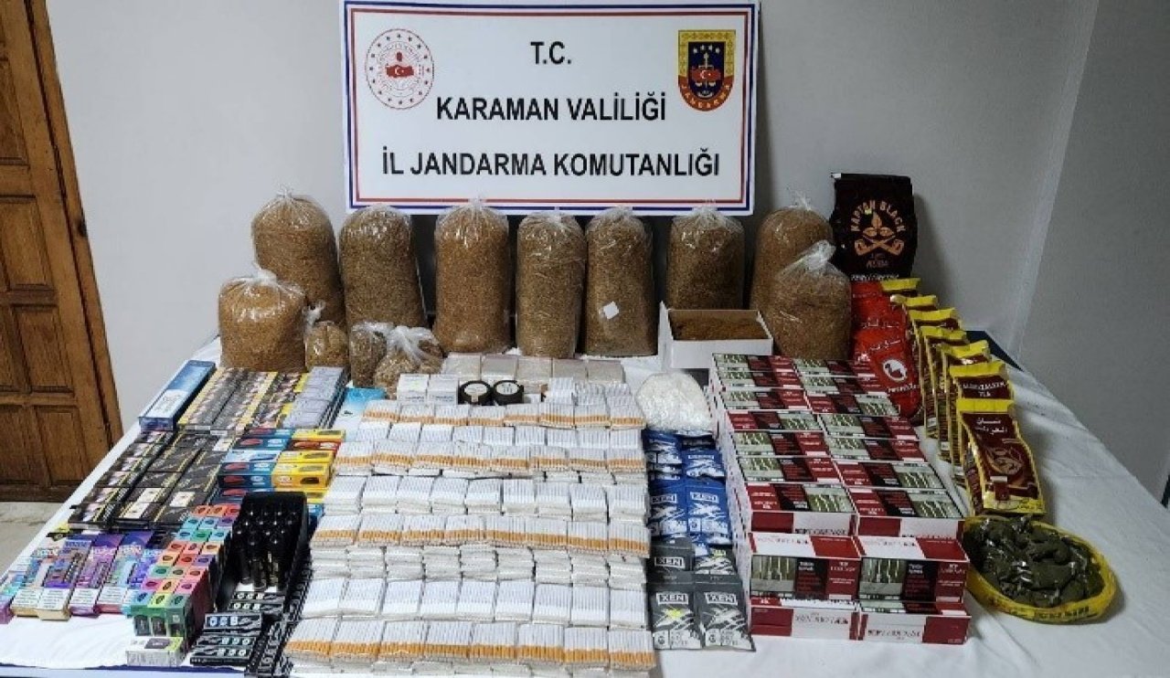 Karaman’da Jandarmadan Huzur Operasyonu! 7 Tutuklama