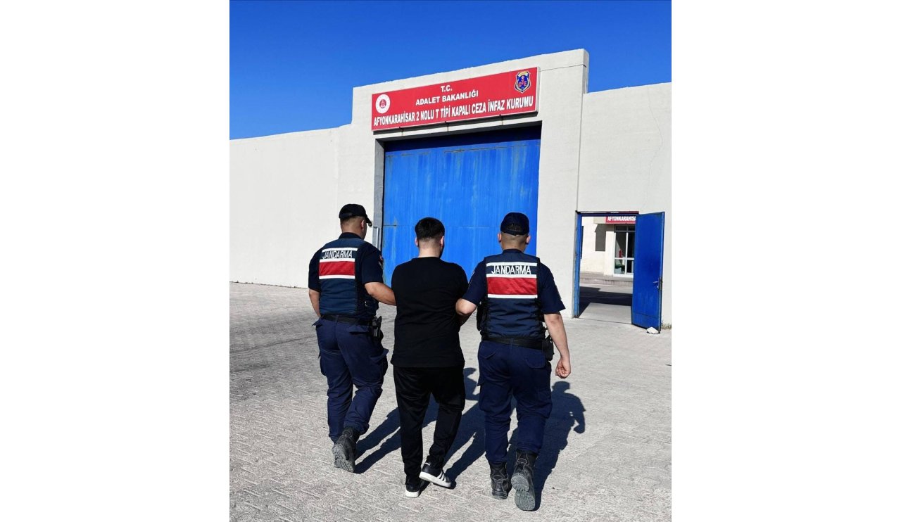 14 Yıl 8 Ay Hapis Cezası Bulunan Şahıs Jandarmadan Kaçamadı