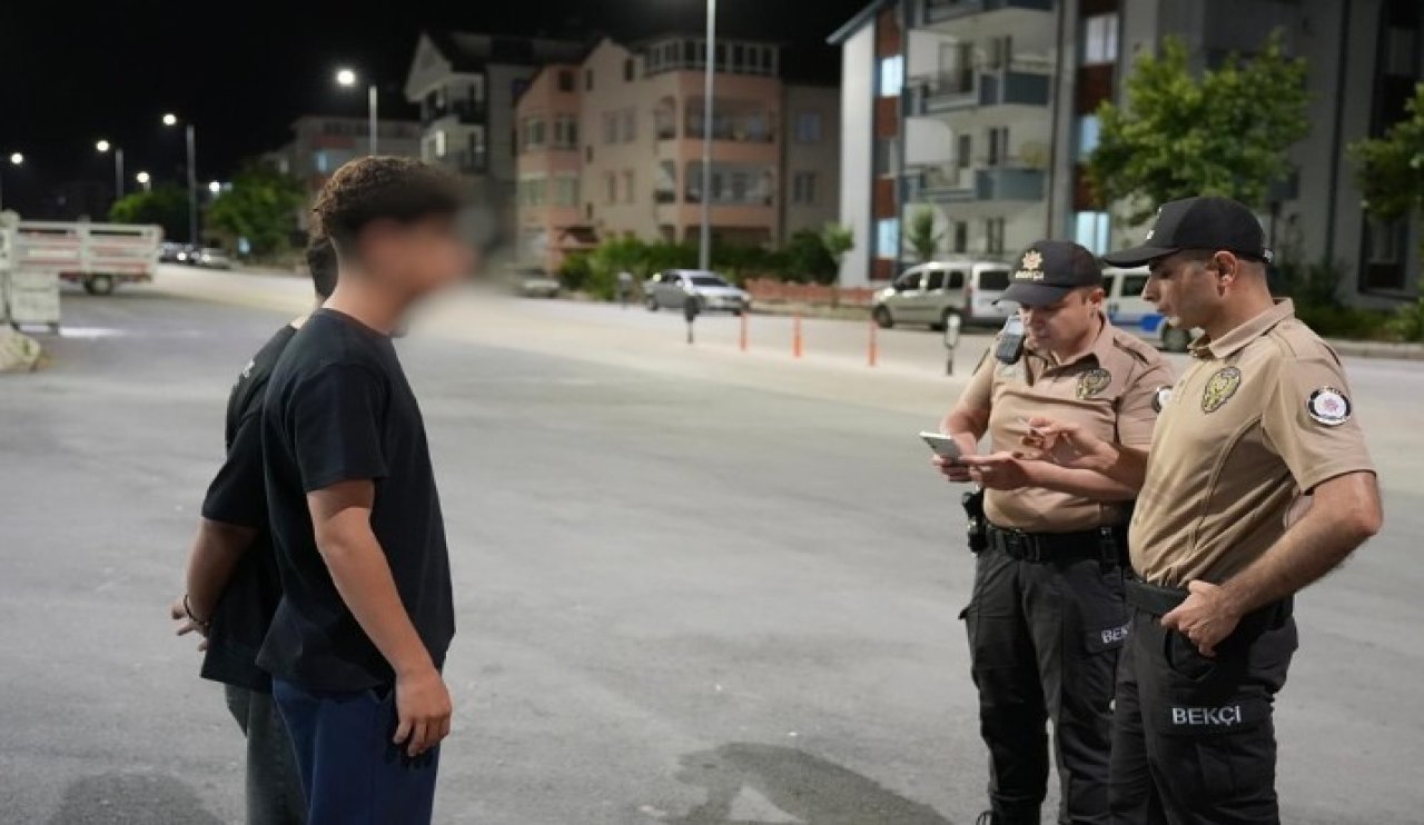 Sürücülere 1 Saatlik Asayiş Uygulamasında Ceza Yağdı