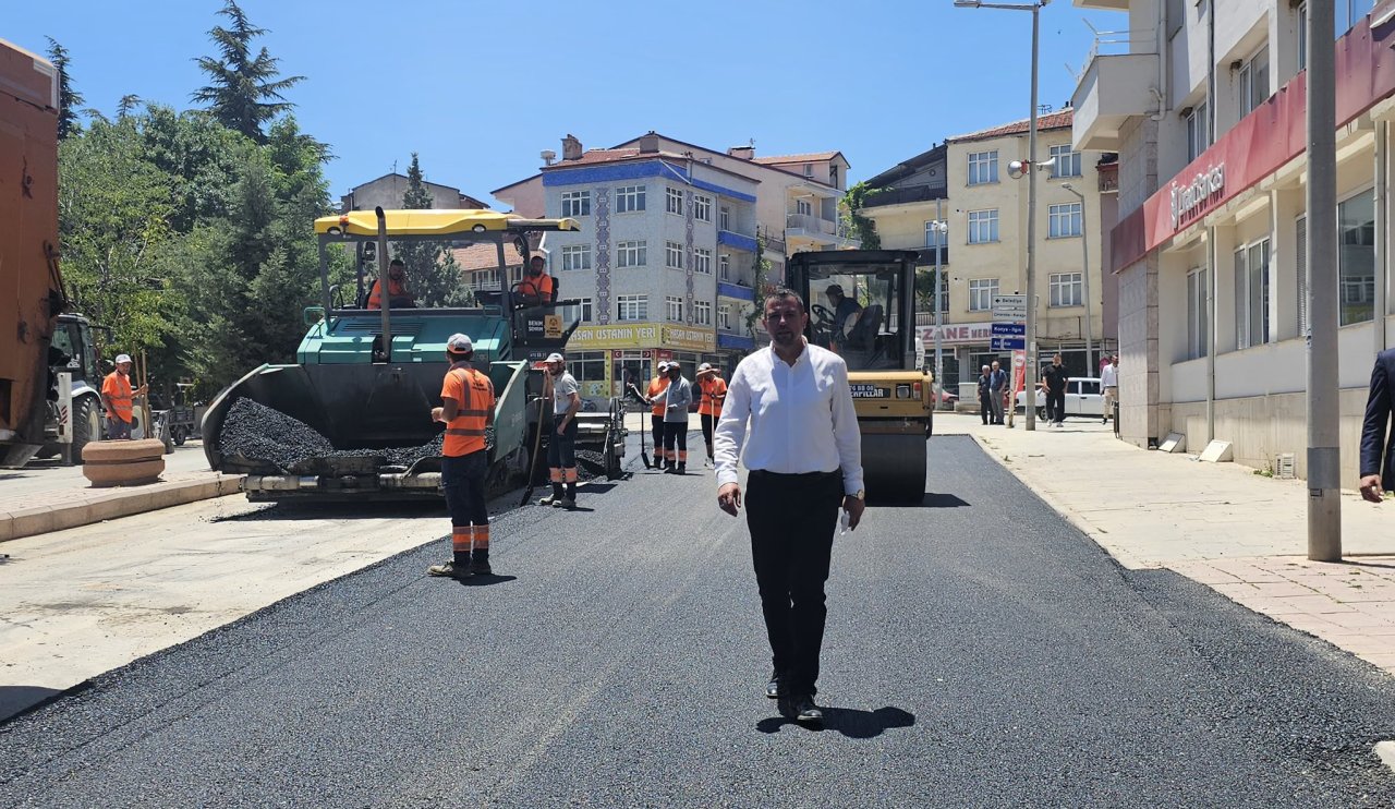 Konya Doğanhisar Belediyesi’nden yol konforunu arttıran hamle