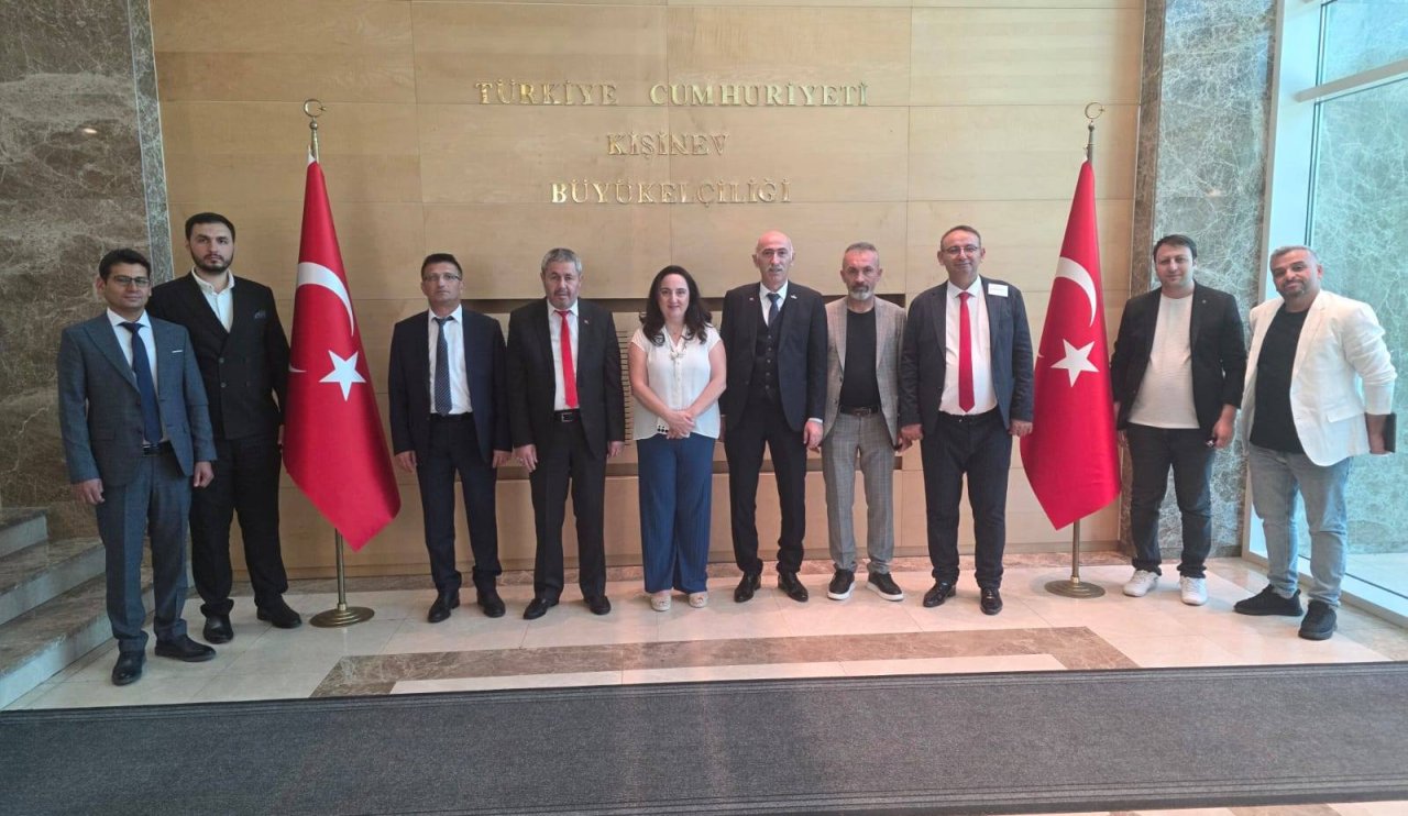 Ticari iş birliği adımları atıldı! Konyalı iş insanlarından Moldova çıkarması