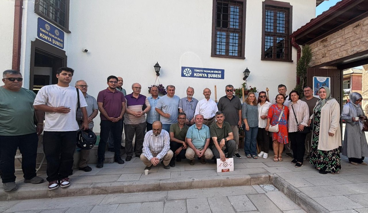Türkiye Yazarlar Birliği Konya’dan Zeki Oğuz’a saygı