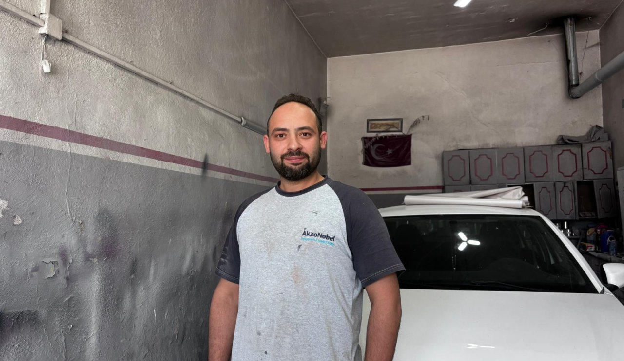 Tecrübesini paylaştı! Konyalı ustadan boyada renk tutturmanın incelikleri