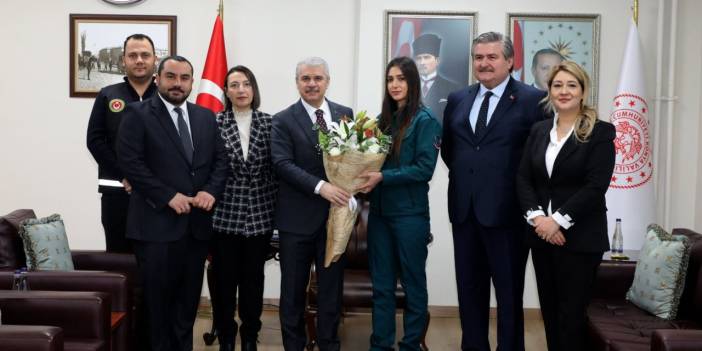 Konya Gümrük Müdürü Koçak'tan Vali Akın'a önemli ziyaret