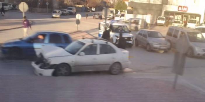 Konya'da iftar vakti trafik kazası!